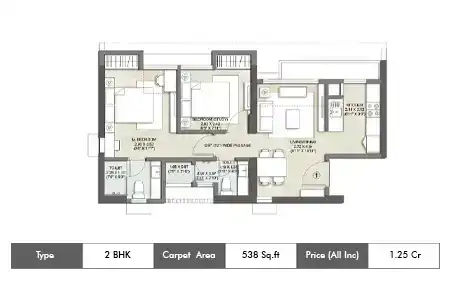 Kalpataru Park City floor plan1