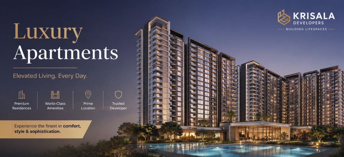 Krisala Thane luxury apartments banner Thane Maharashtra