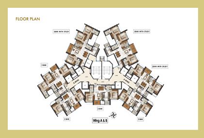 Lodha Amara Phase 2 floor plan1