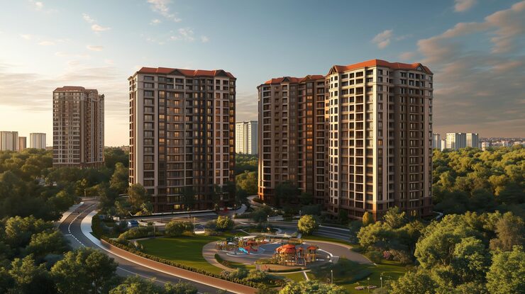 Purva Viewmont at Panorama new launch apartments in Ghodbunder Road Thane West starting 1.58 Cr