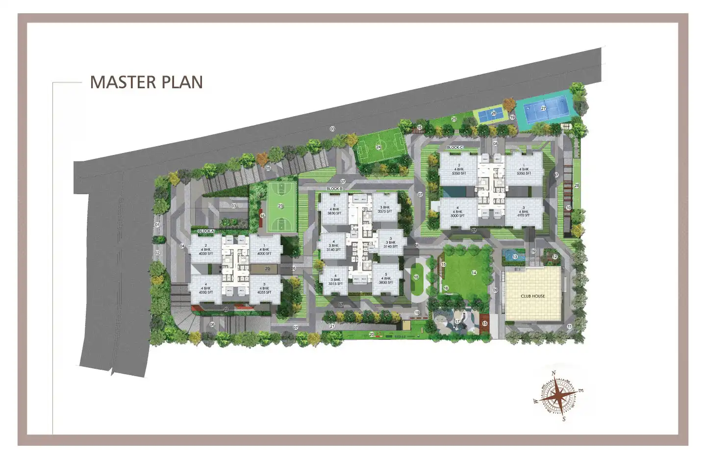 Raymond JK Gram Master Plan