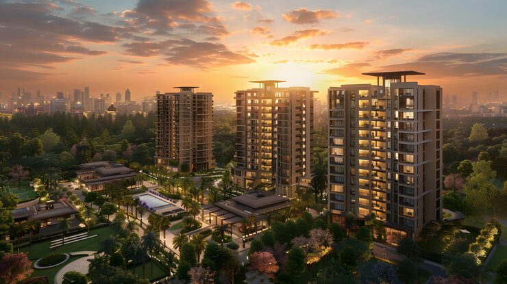 Shapoorji Pallonji Skyraa new launch luxury apartments in Pokhran Road Thane West starting 2.50 Cr
