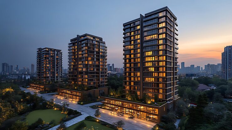 Shapoorji Pallonji Urban Living future phase apartments in Kolshet Road Thane West starting 1.55 Cr