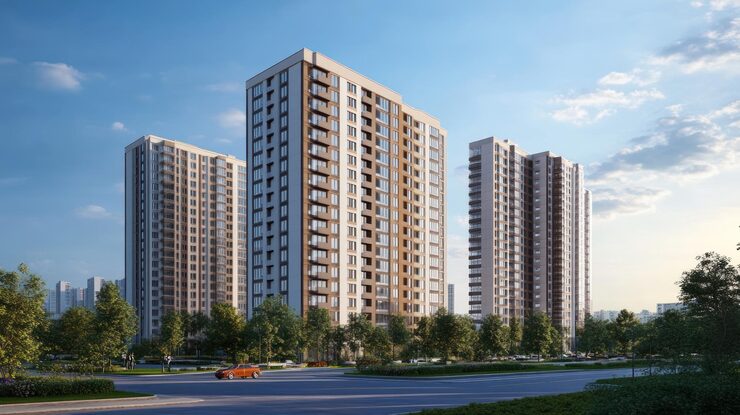 Lodha Sterling under construction luxury 3 and 4 BHK apartments Kolshet Road Thane